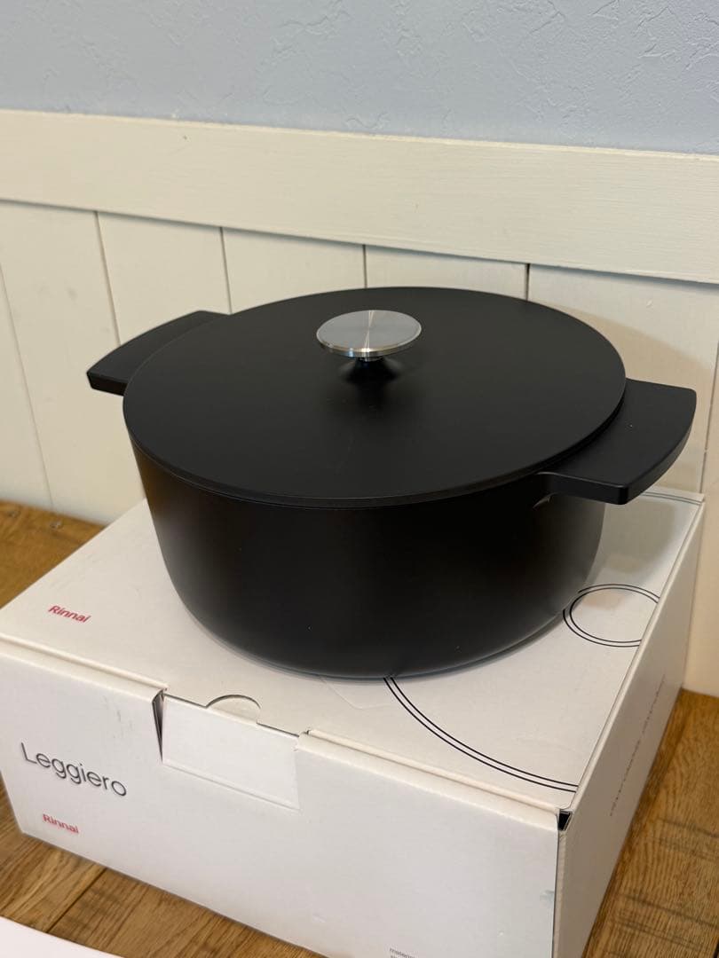 新品 リンナイ レジェロ 無水鍋 RBO-MN22a（MB）