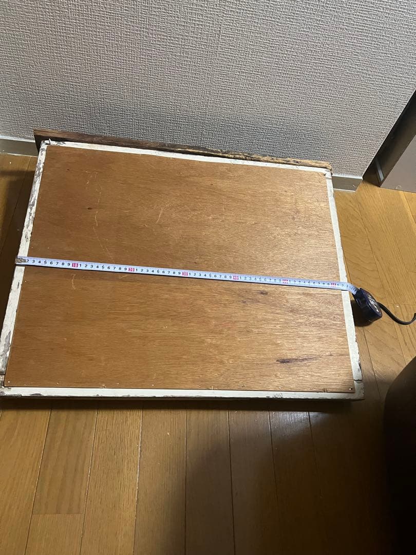 アンティーク風9パネルミラー 約60cm x 45cm