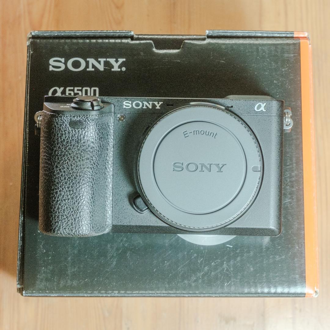 【良品】SONY α6500 ILCE-6500 バッテリー+2個つき