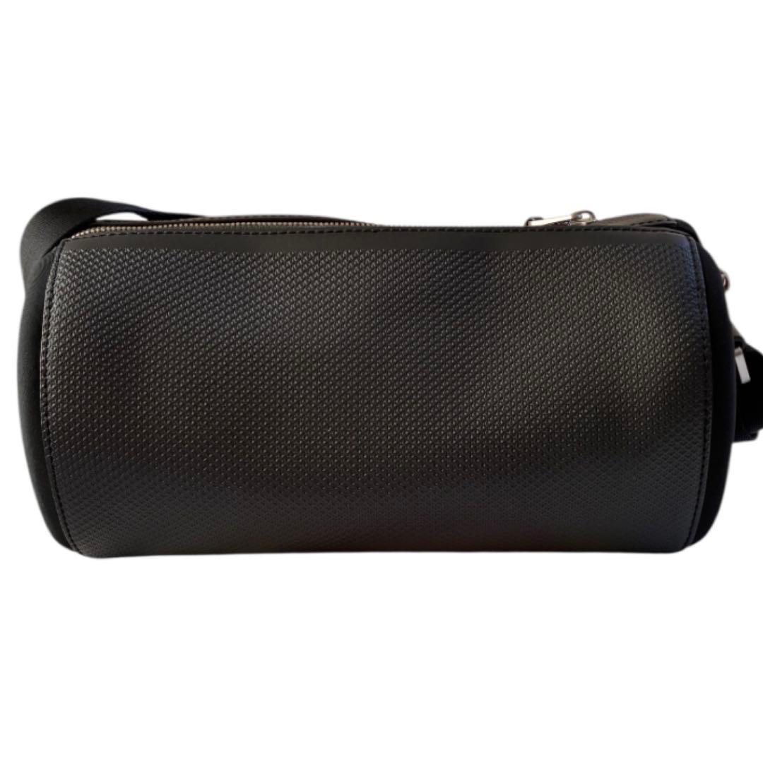 新品✨ラコステ CHANTACO ボストンショルダー 黒収納◎メンズ収納抜群