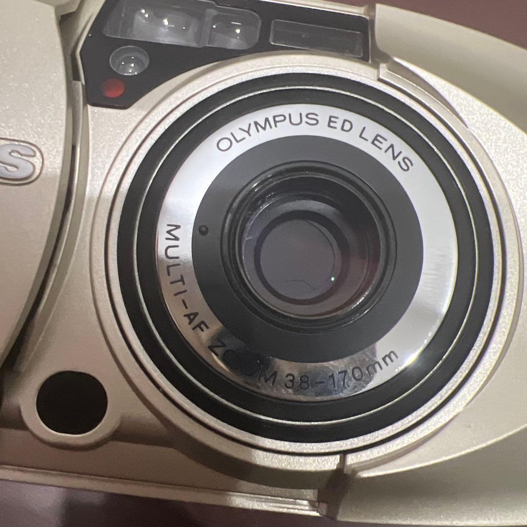 OLYMPUSコンパクトフィルムカメラ μ[mju]-Ⅱ 170VF