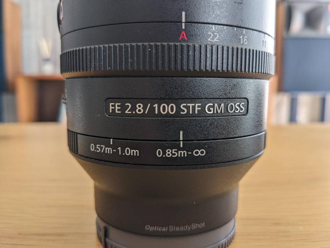 【美品】Sony FE 100mm F2.8 STF GM OSS レンズ