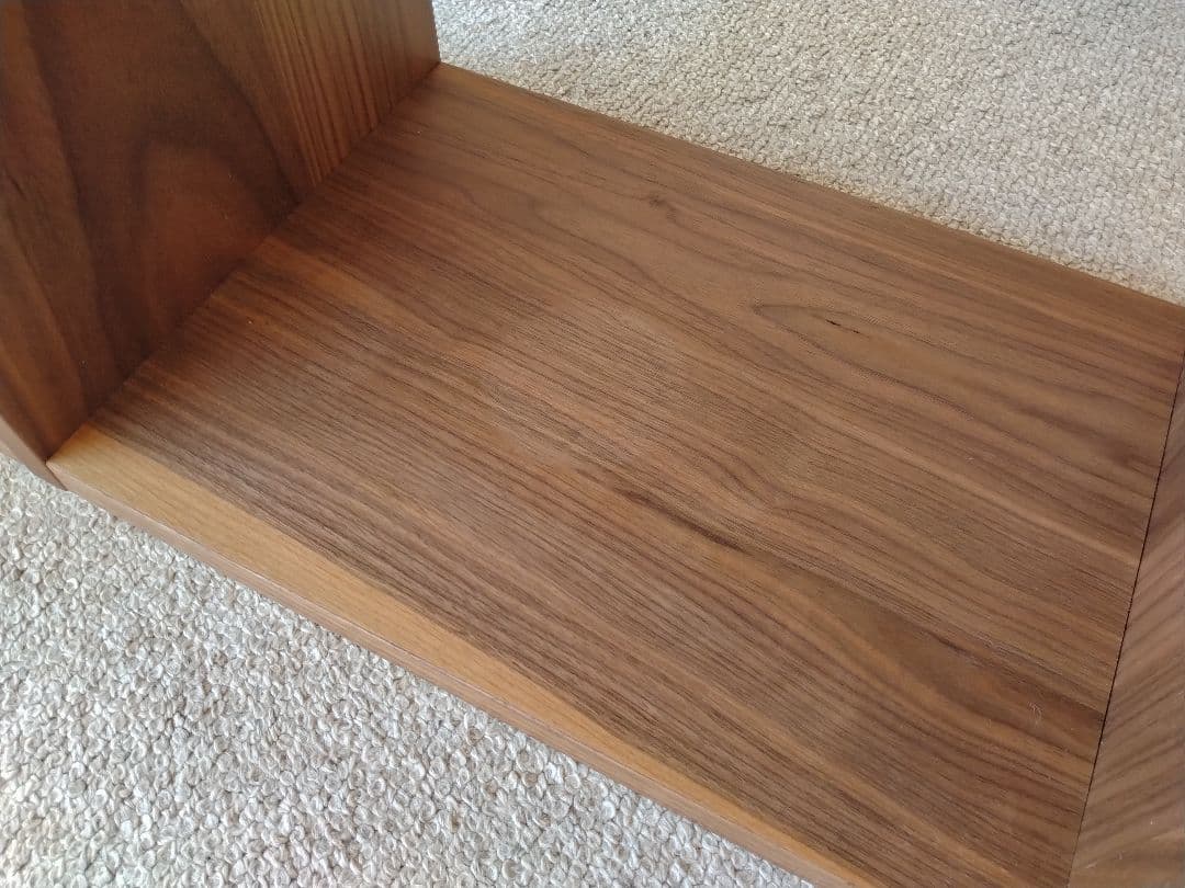 【美品】MUJI無印良品 スタッキングシェルフ3×2/ウォルナット材/ラック棚