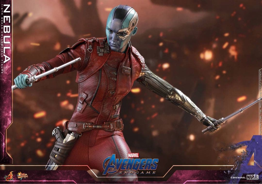 アベンジャーズ エンドゲーム ネビュラ フィギュア ホットトイズ 新品 未開封