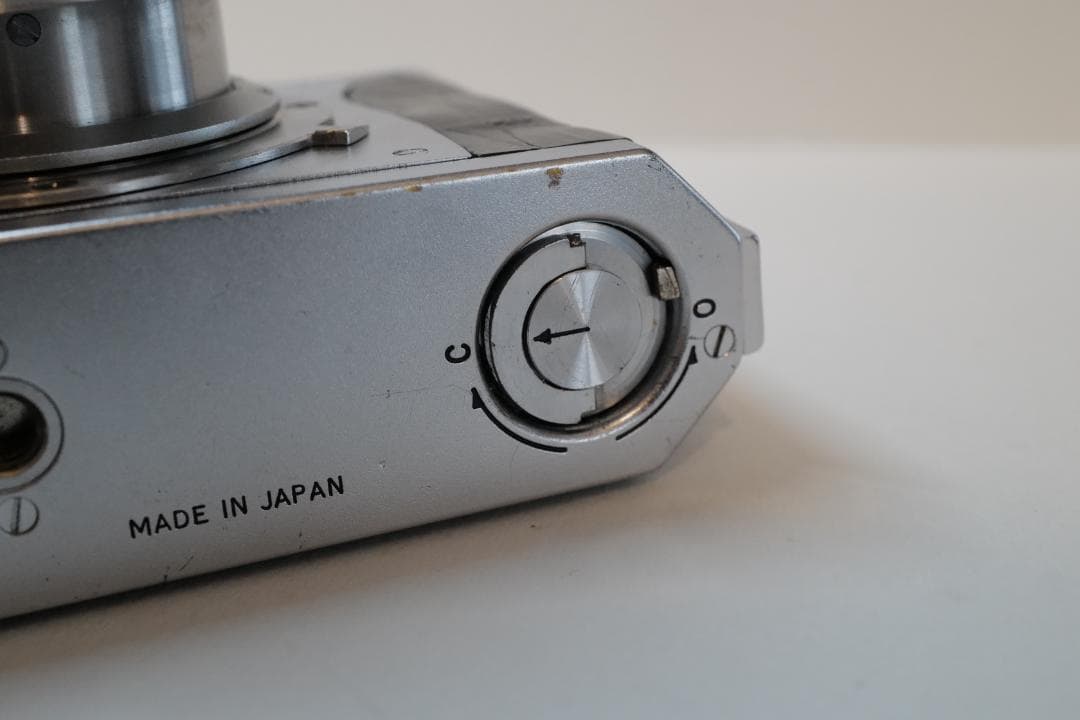 整備済 コニカ Konica II ワニ本革張替済 レンジファインダーカメラ