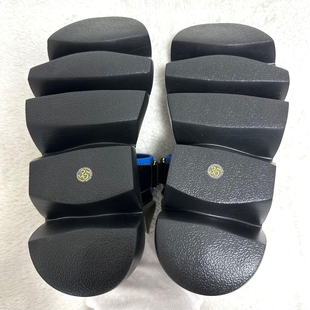 未使用品　MANA マナ　ベルクロサンダル　コンビ　バイカラー　スポーツサンダル