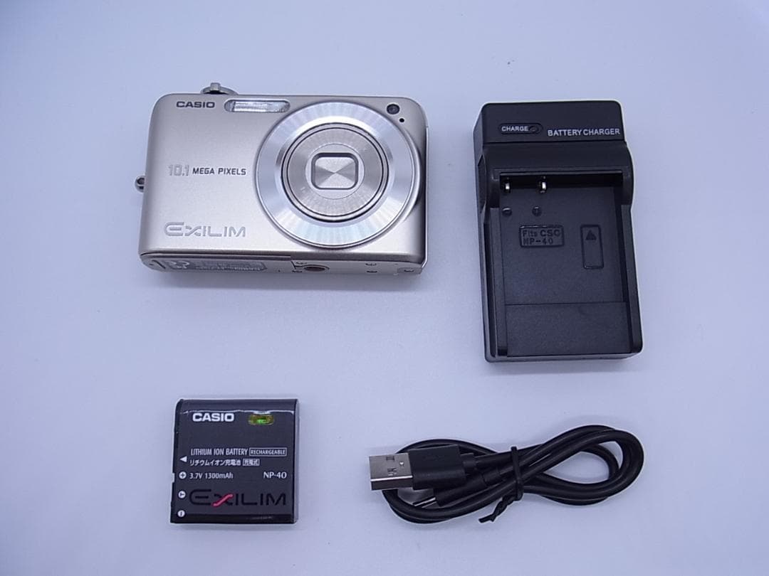 【美品】CASIO EXILIM EX-Z1080 ゴールド　デジタルカメラ
