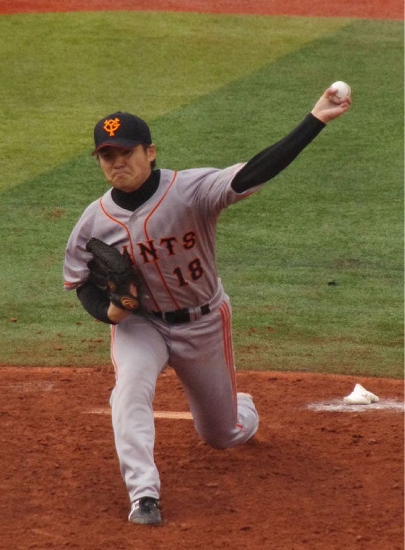 読売ジャイアンツ巨人　杉内　実使用ビジターユニフォーム　背番号18 2012年