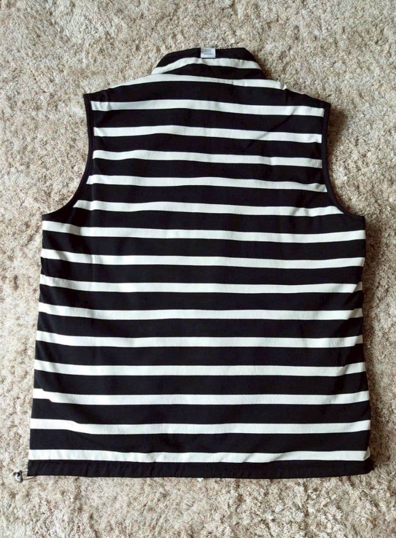 HORNGARMENT VACATION ノースリーブベスト ブラック