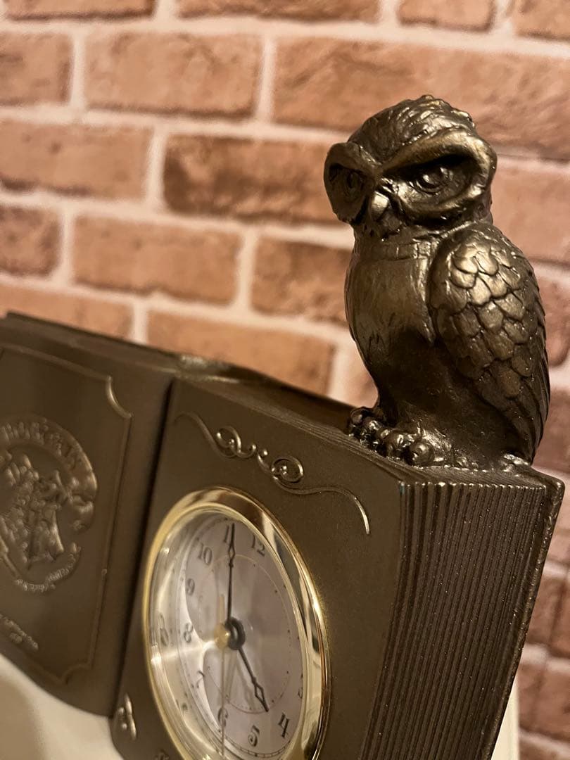 ハリーポッター　　ヘドウィグ　置き時計