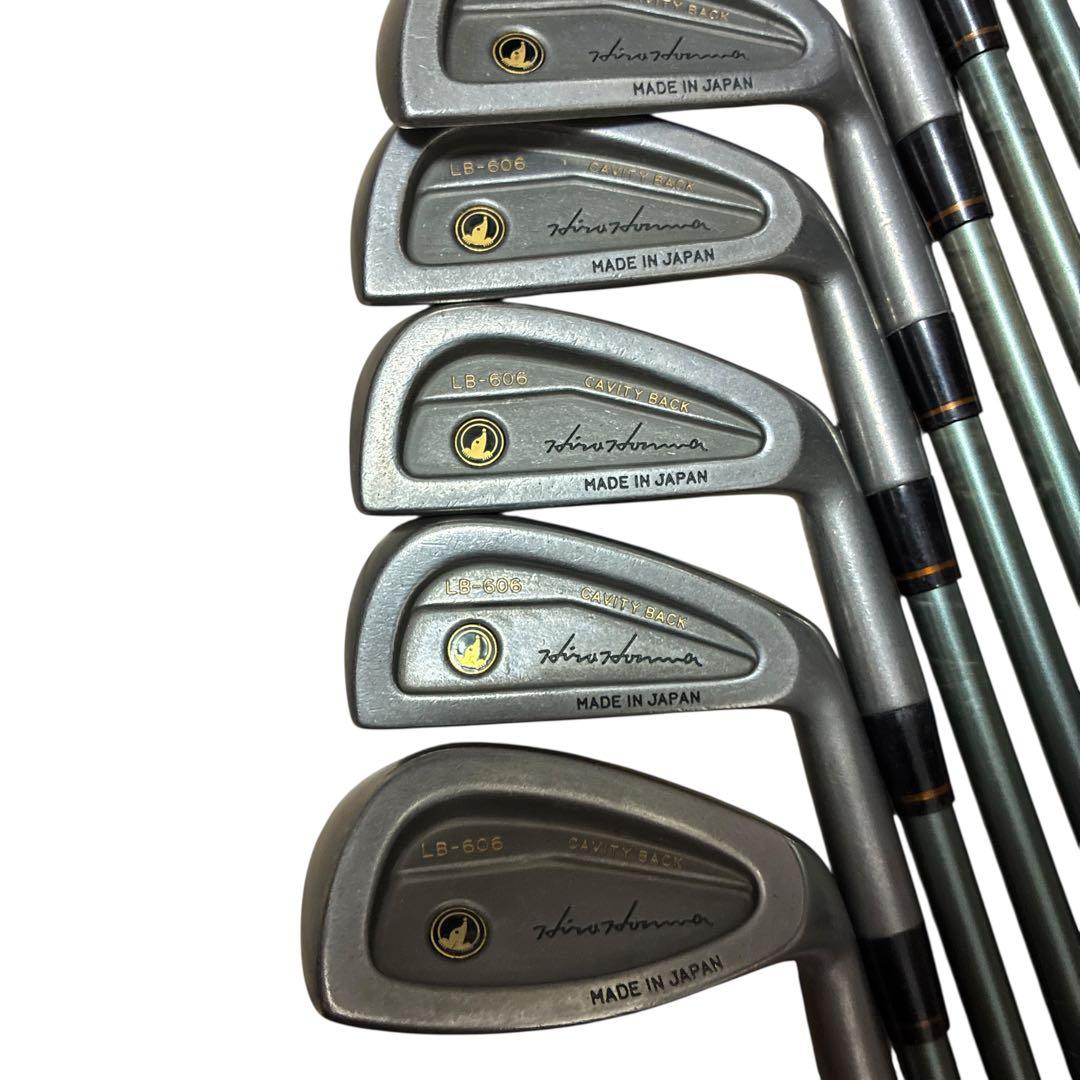 HONMALB-606 アイアンセット 3〜11・S 10本 キャビティバック