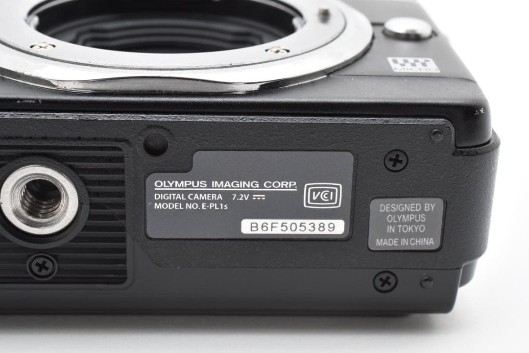 【ショット数5860回！】オリンパス PEN E-PL1sブラック ミラーレス