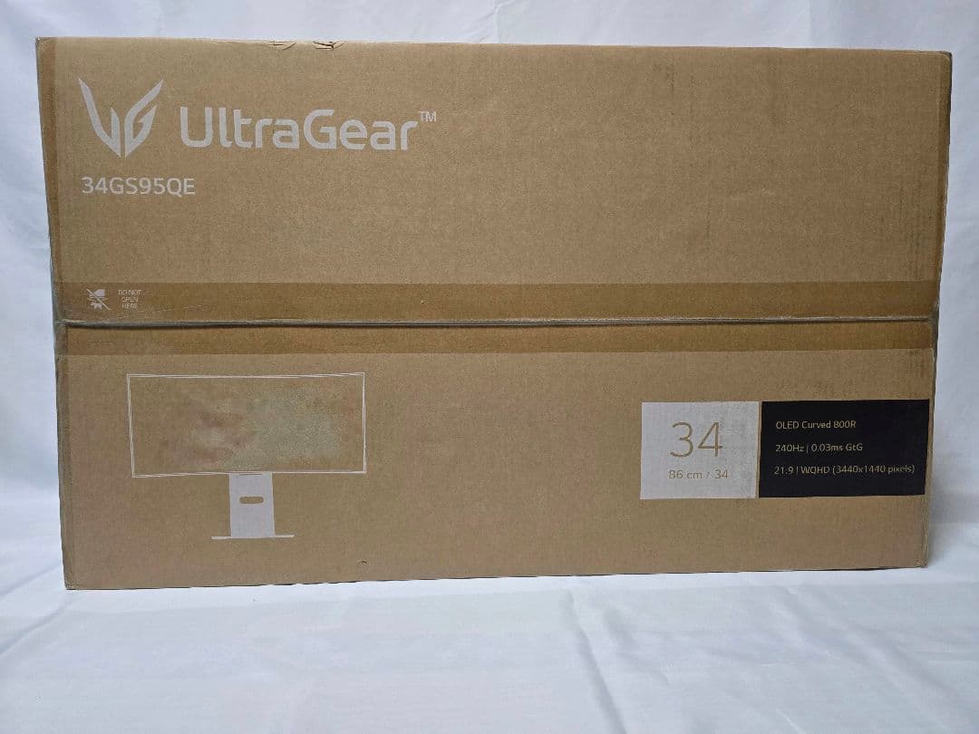 LG UltraGear OLED 34G59QE-B 有機EL 34インチ