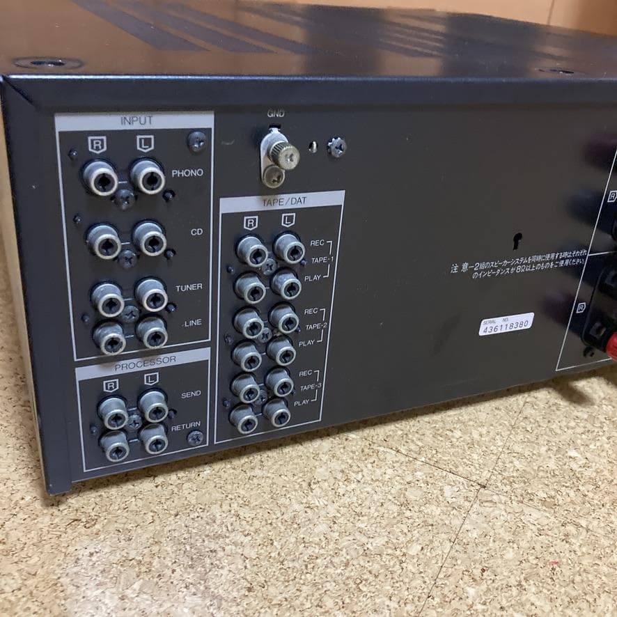 【音出し確認済み】SANSUI AU-α607 プリメインアンプ サンスイ