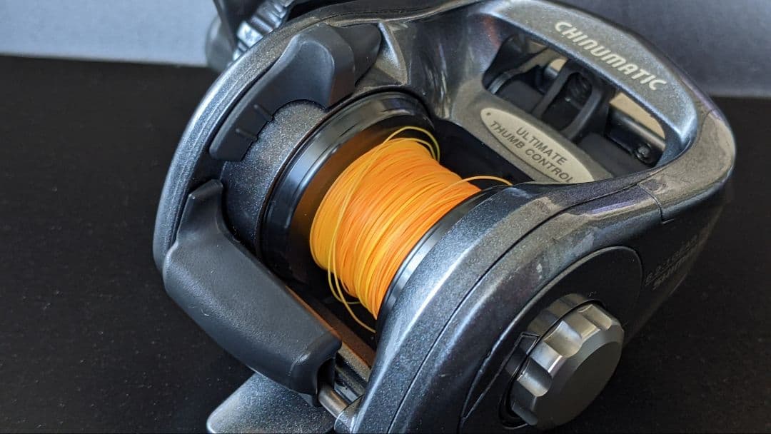 【１回使用美品】シマノ チヌマチック1001XT※左巻【替スプール付】※画像あり