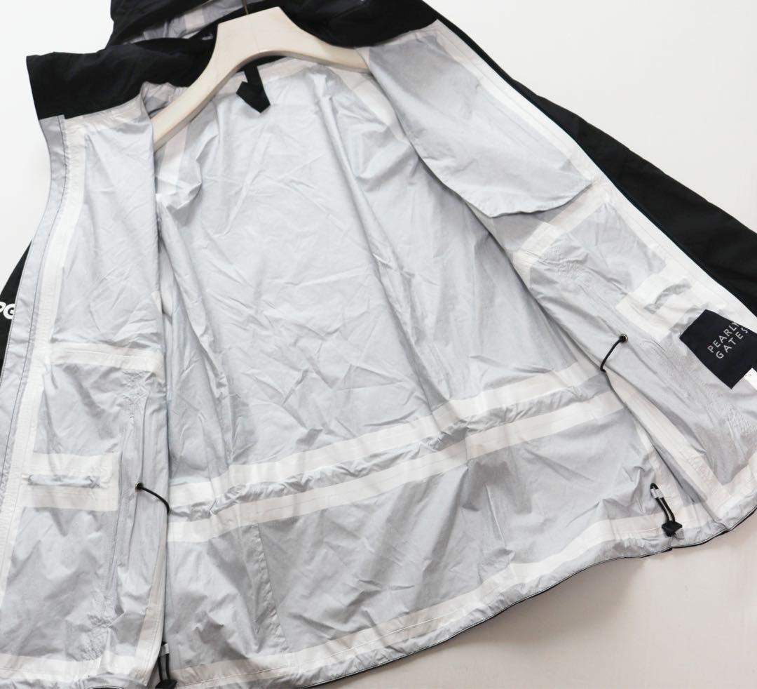 《パーリーゲイツ》新品 2Way高機能防水性ブルゾン レインウェア 4(M)