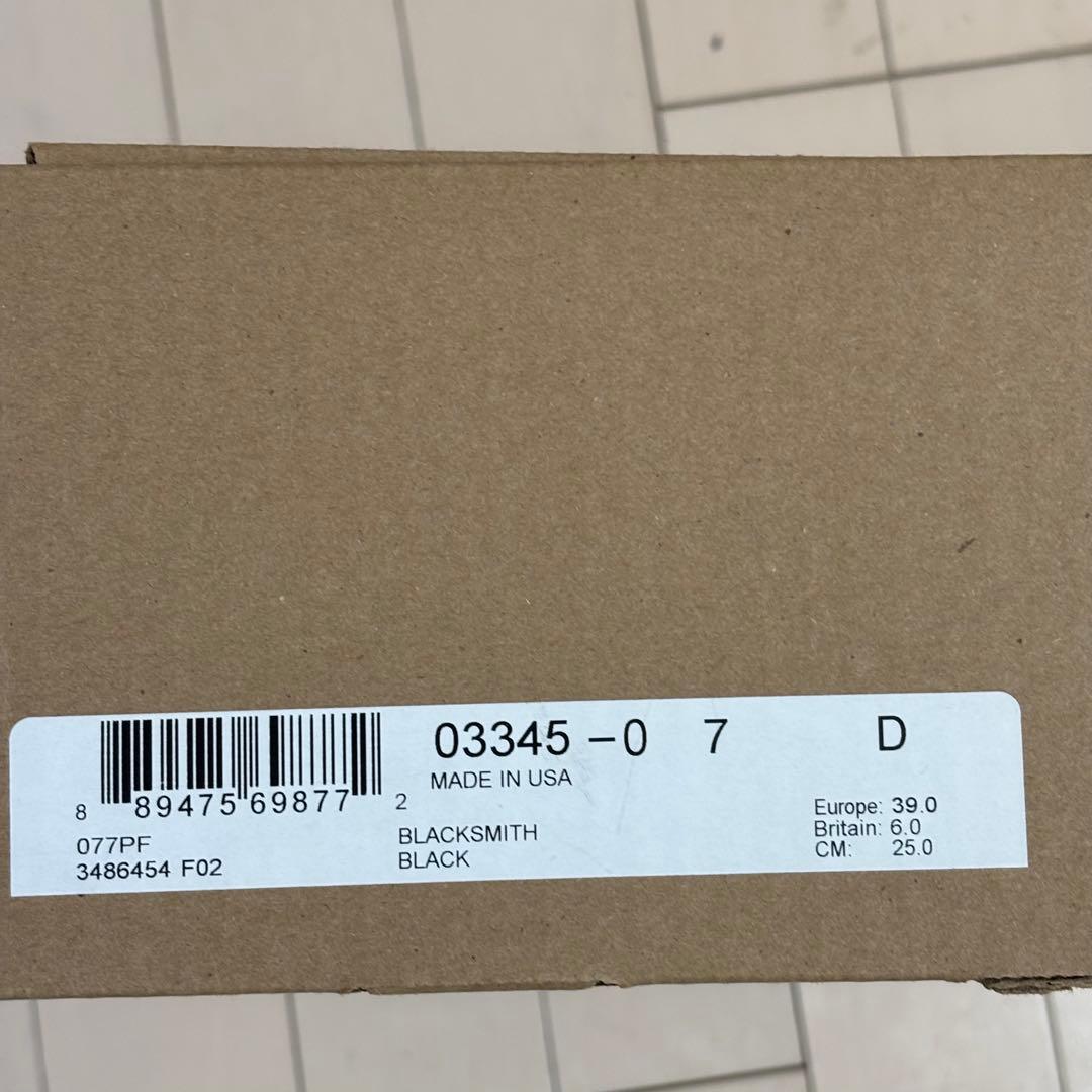 レッドウイング　ブラックスミス　blacksmith US7 25