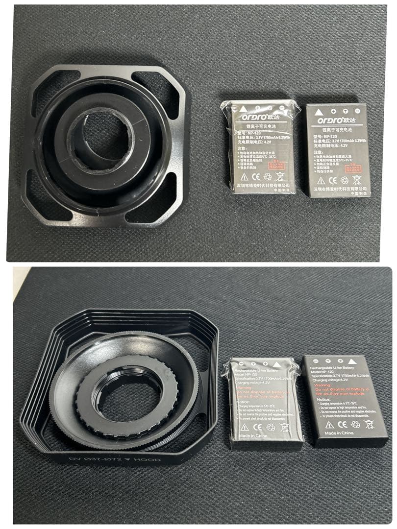 新品 未使用‼︎ Ordro 4Kビデオカメラセット 鞄付ORDRO AC5カメラ