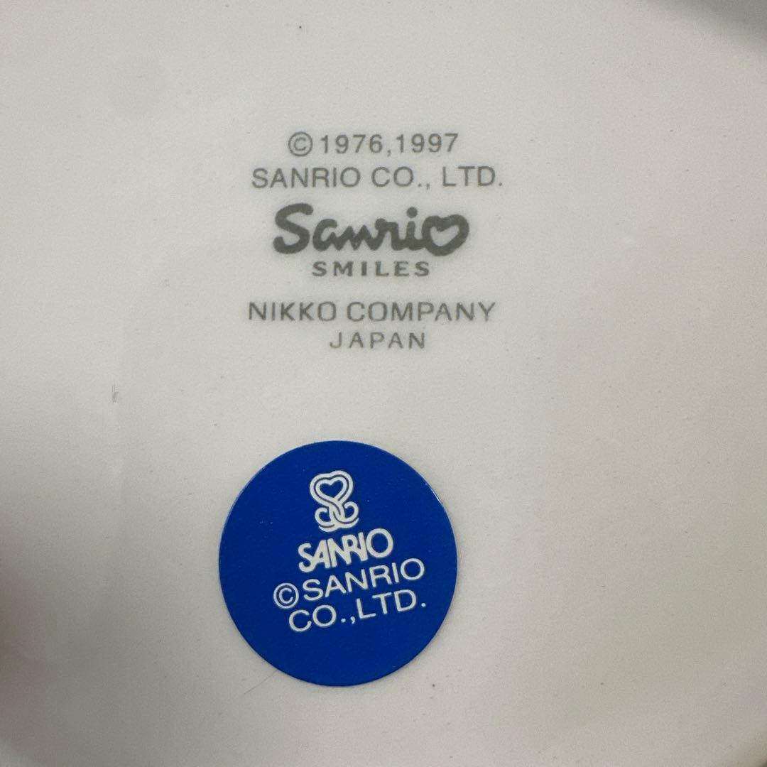 キティ NIKKO 硬質陶器 食器 小物入れ 日本製 1997年 シール付き