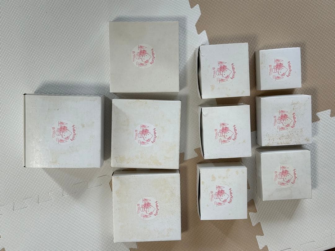 キティ NIKKO 硬質陶器 食器 小物入れ 日本製 1997年 シール付き