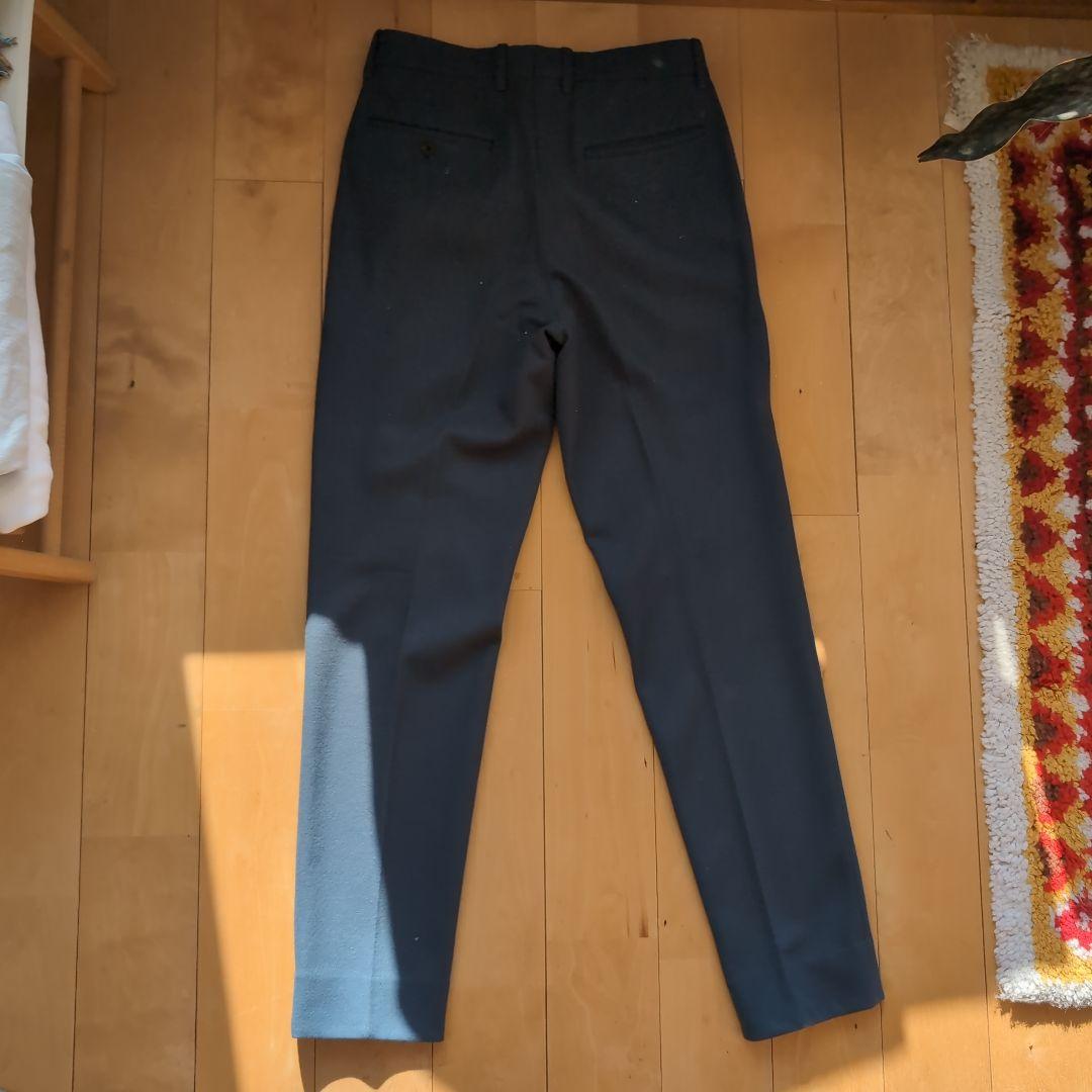 SCYE ウール ダブルブレスト スーツ ダスティブルー