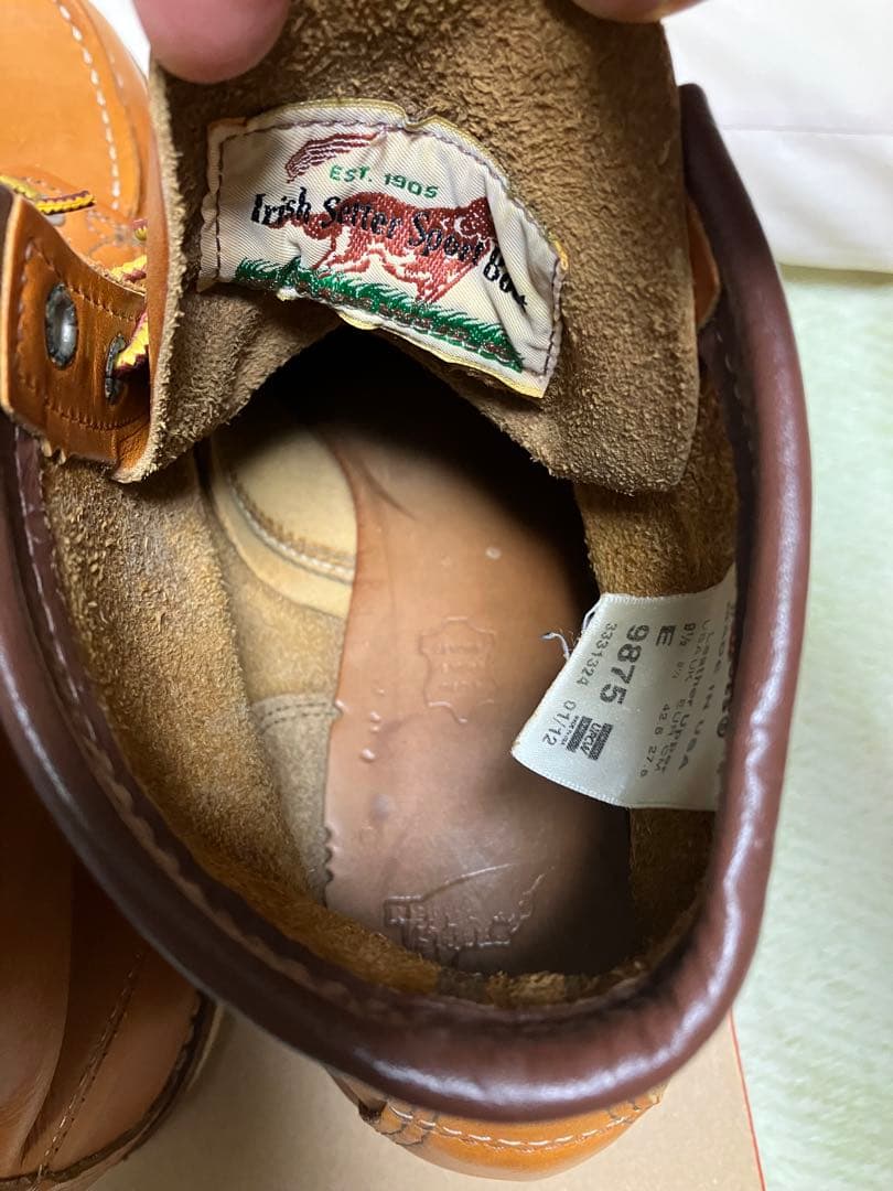 レッドウイング　Red Wing 9875 復刻ゴールドラセット　27.5Cm