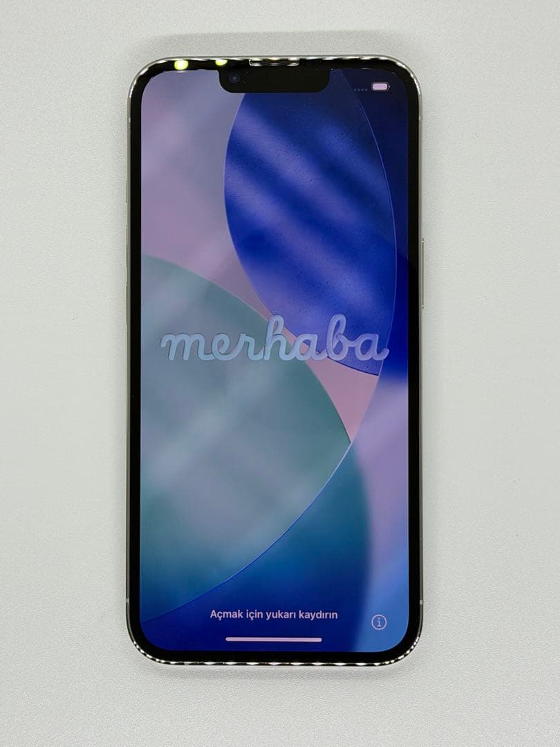 Apple iPhone 13pro 256gd シルバー ホワイト　充電器付き