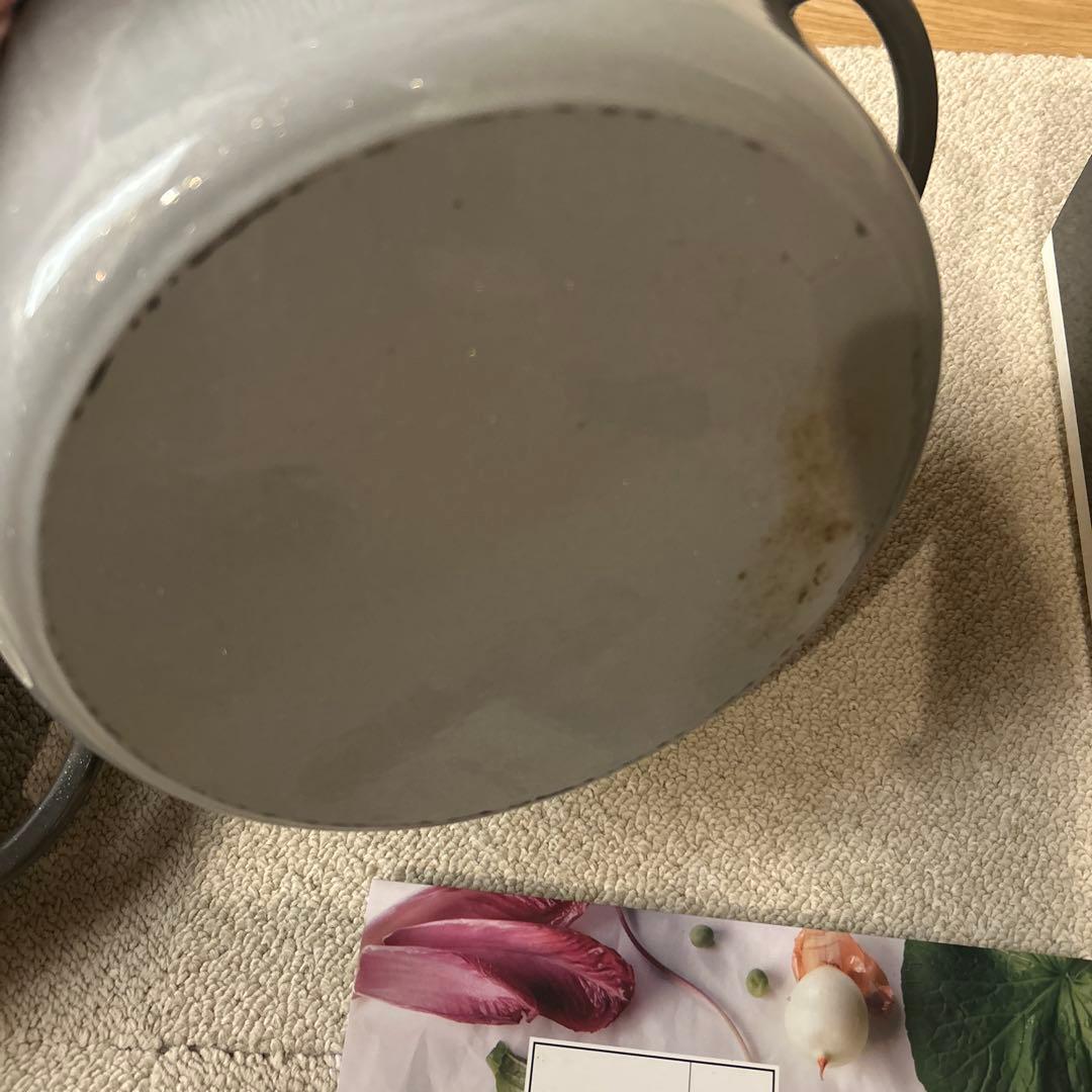 VERMICULAR オーブンポット パールグレー　ラウンド #22