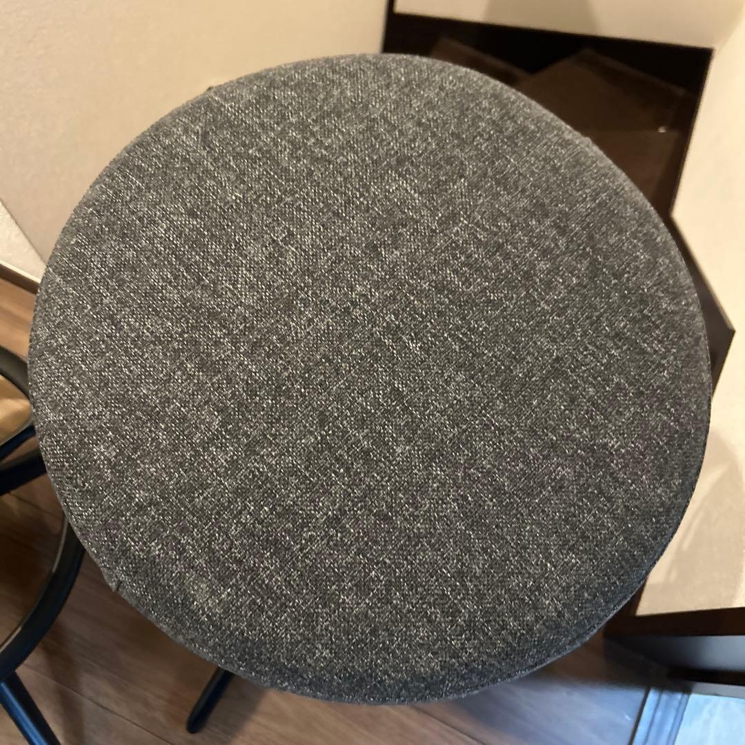 美品　IKEA 2脚　LIDKULLENリドクレン昇降式椅子スツール