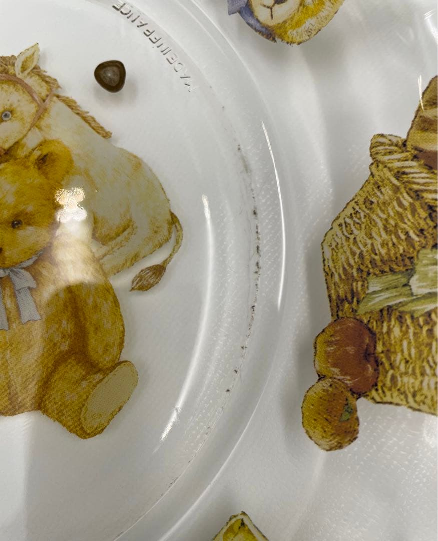 25cm ◆ フランシュリッペ ◆ ユキエモン ガラス 皿 プレート 猫