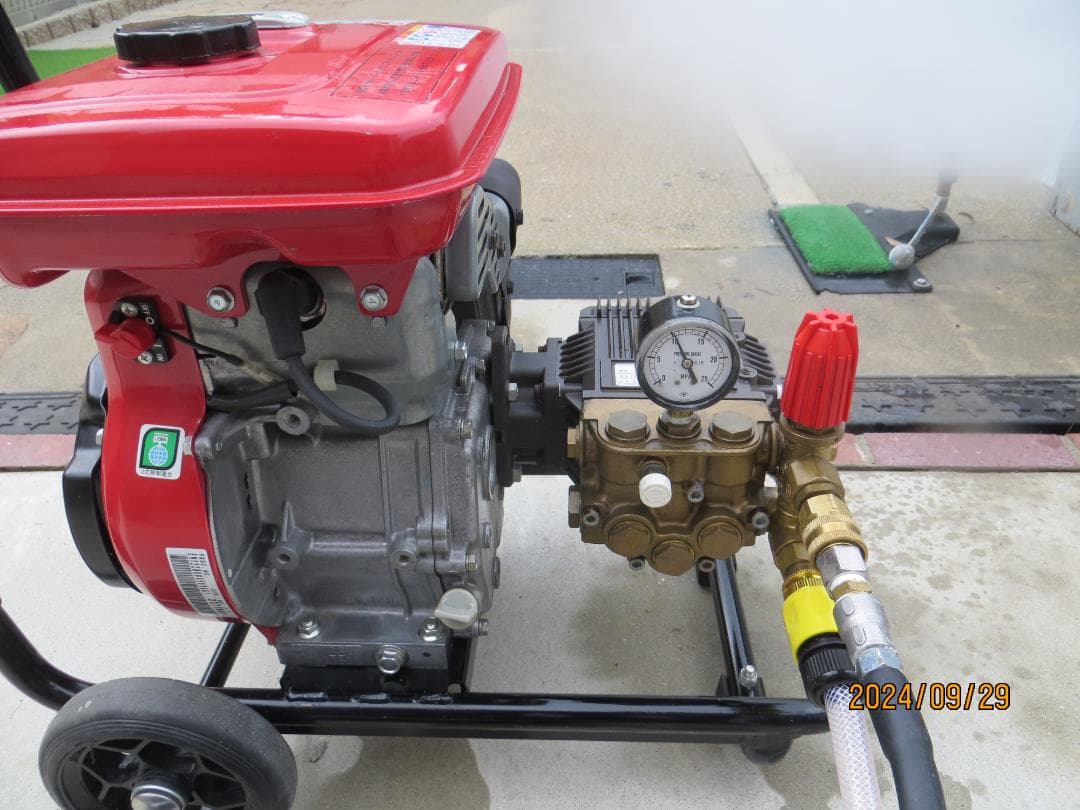 エンジン高圧洗浄機★Asada アサダ 高圧洗浄機 12/80G 美品