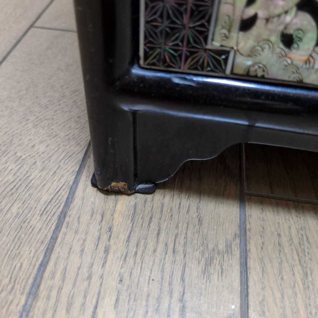 螺鈿細工　飾り棚　韓国伝統工芸 直接お渡し限定