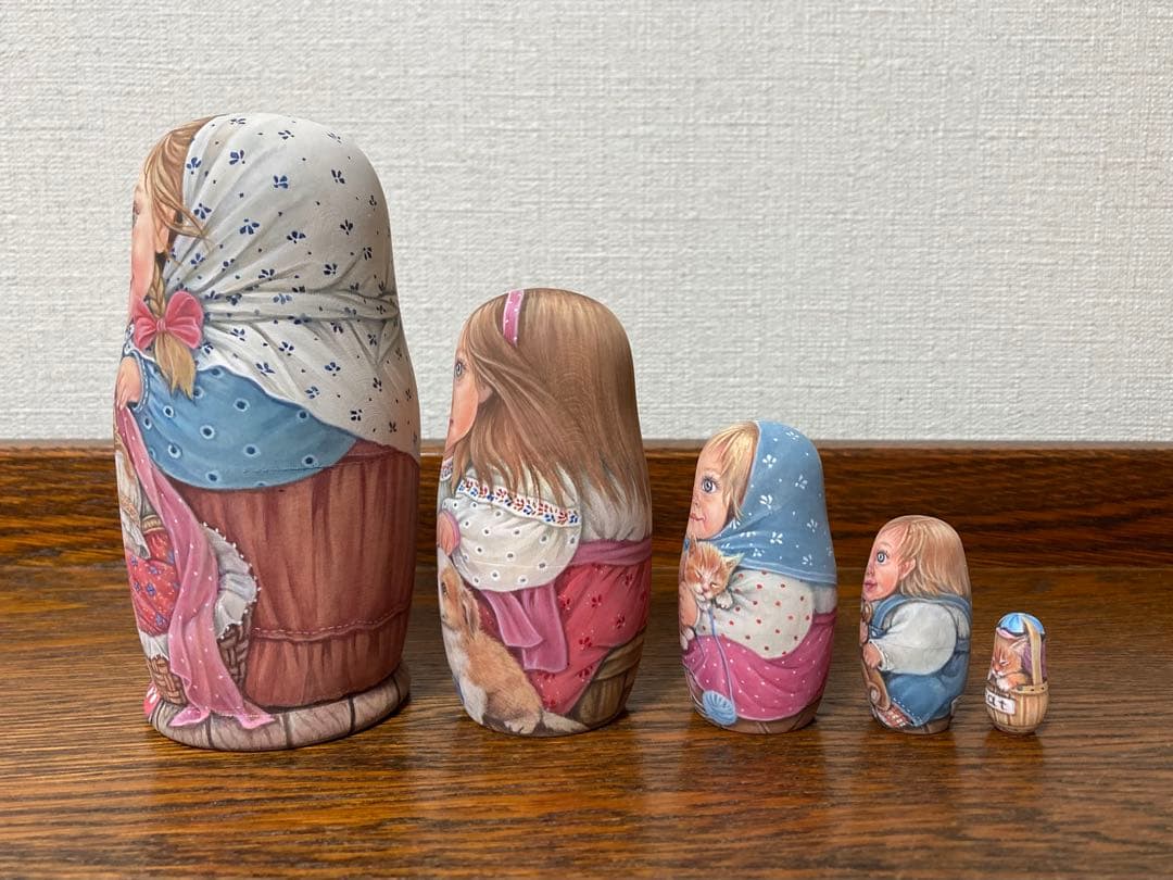 雑貨☆マトリョーシカ5P『Caring Children』エレナ最新作