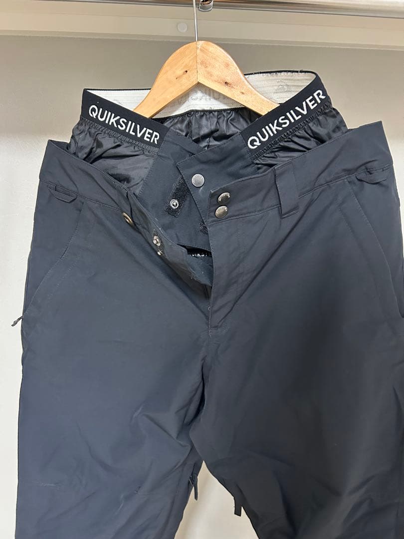 QUICKSILVER スノーボードパンツ ブラック
