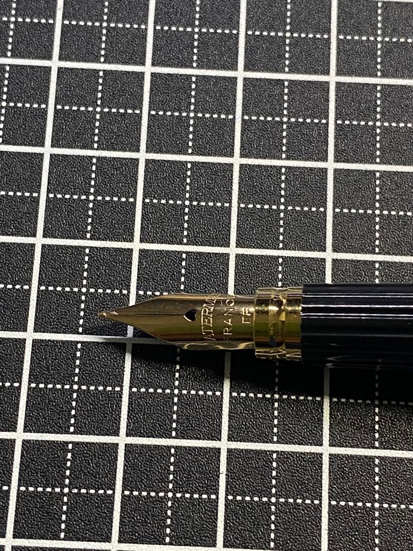 WATERMAN LADY Anastasia BLUE 万年筆　字幅EF