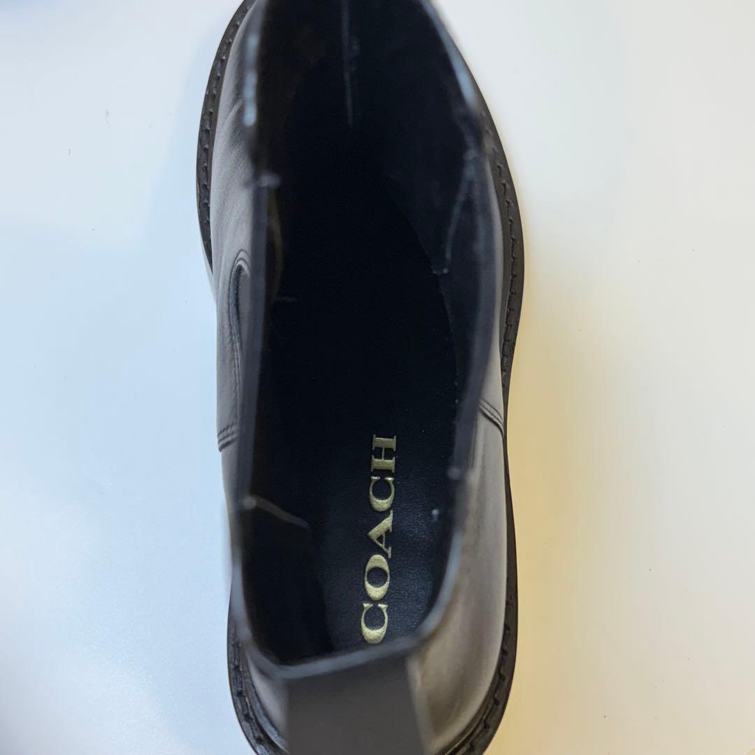 最終値下げ‼️COACH サイドゴアブーツ 高ヒール 23cm