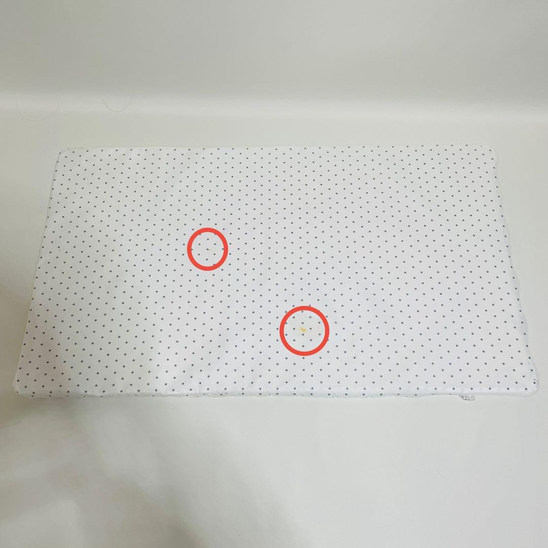 【未使用品】ベビーベッド　高さ調節可　蚊帳　キャスター付き