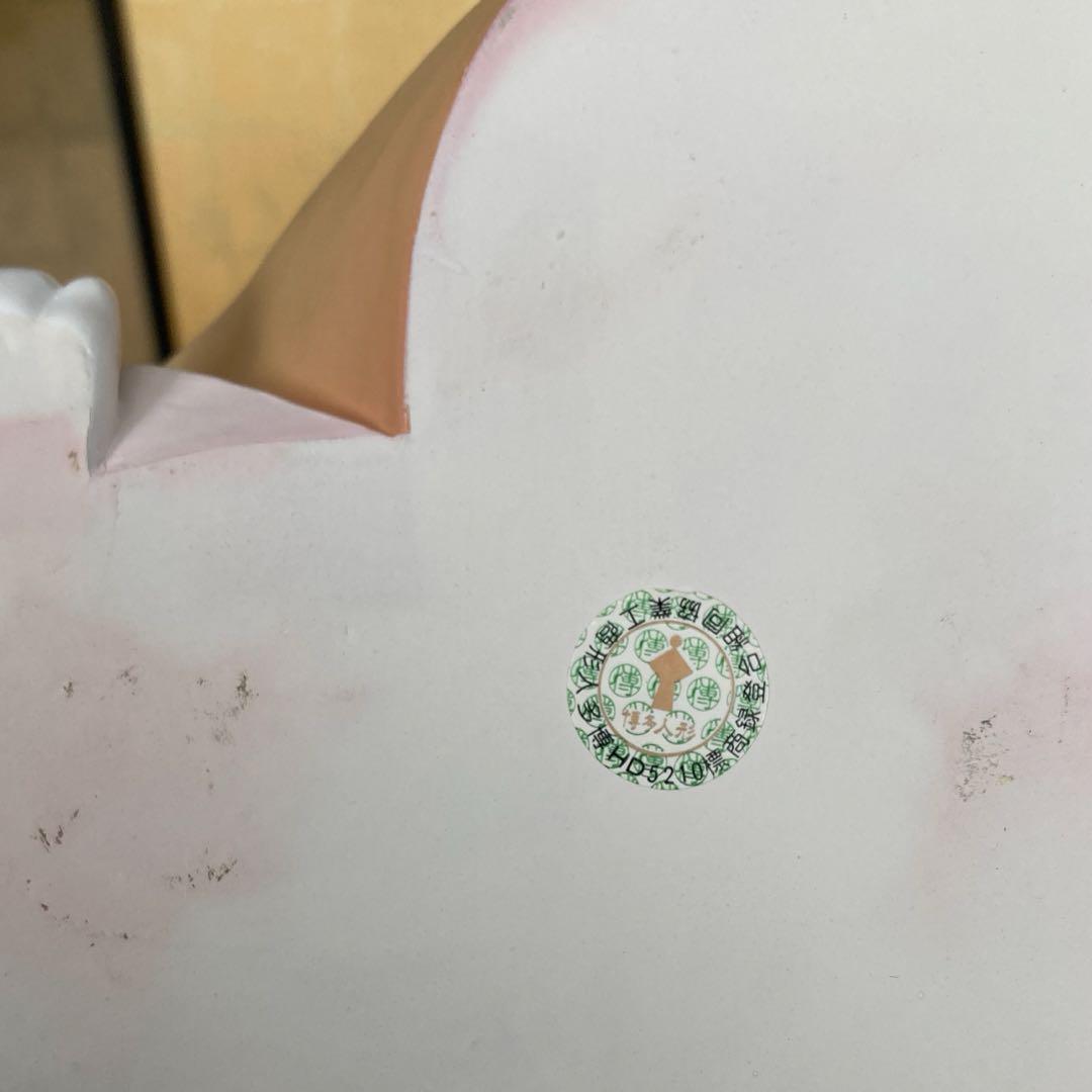 博多人形「鏡の間」　宗田源造作　陶製