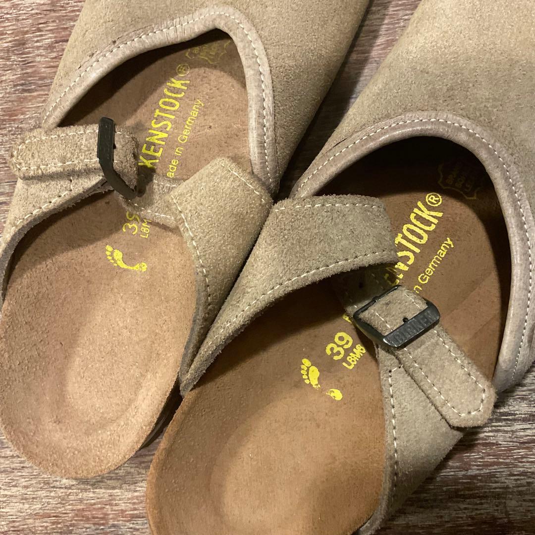 希少 廃盤 極美品！ビルケンシュトック アスコット Ascot トープ スエード