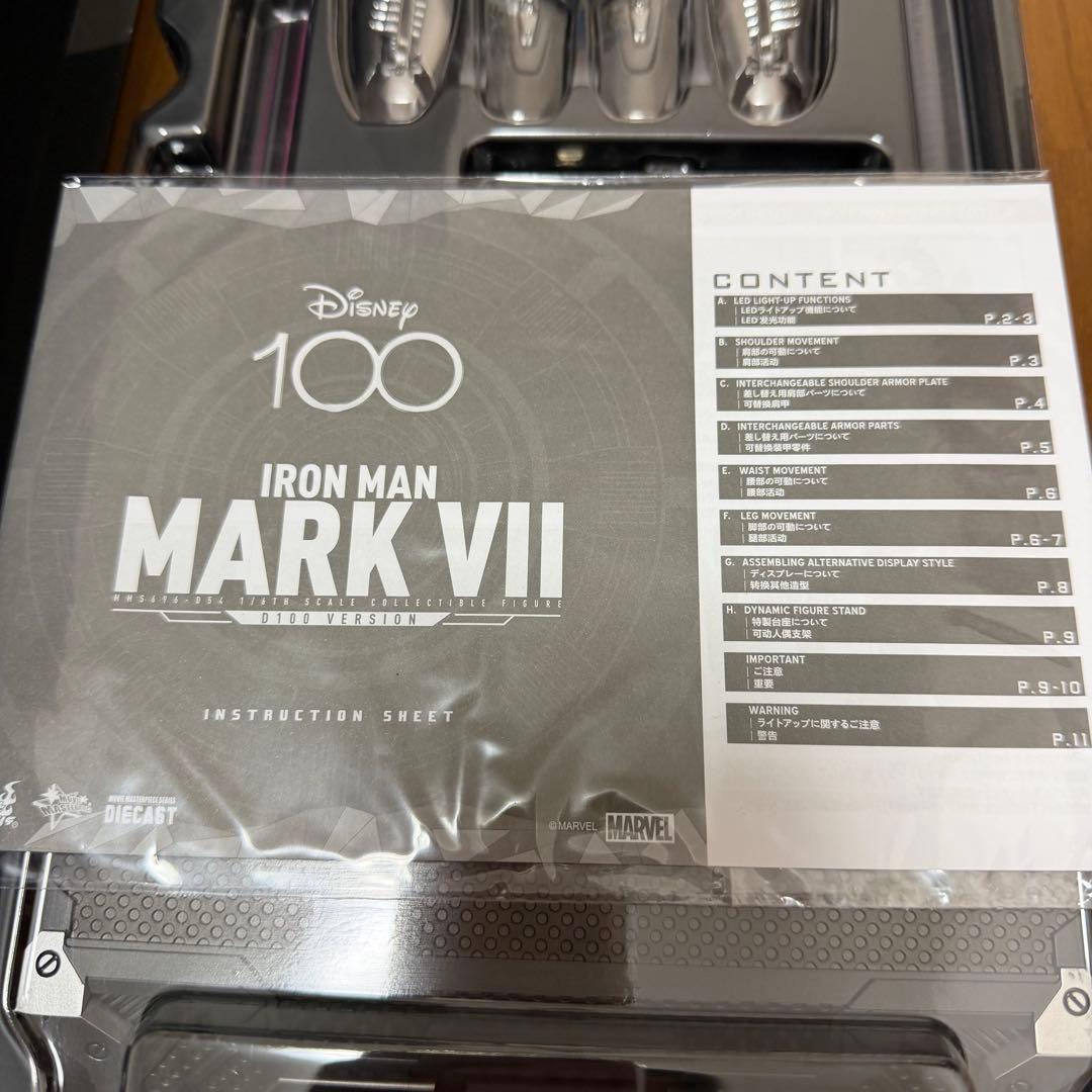 未使用】 ホットトイズ アイアンマン マークVII (D100バージョン)