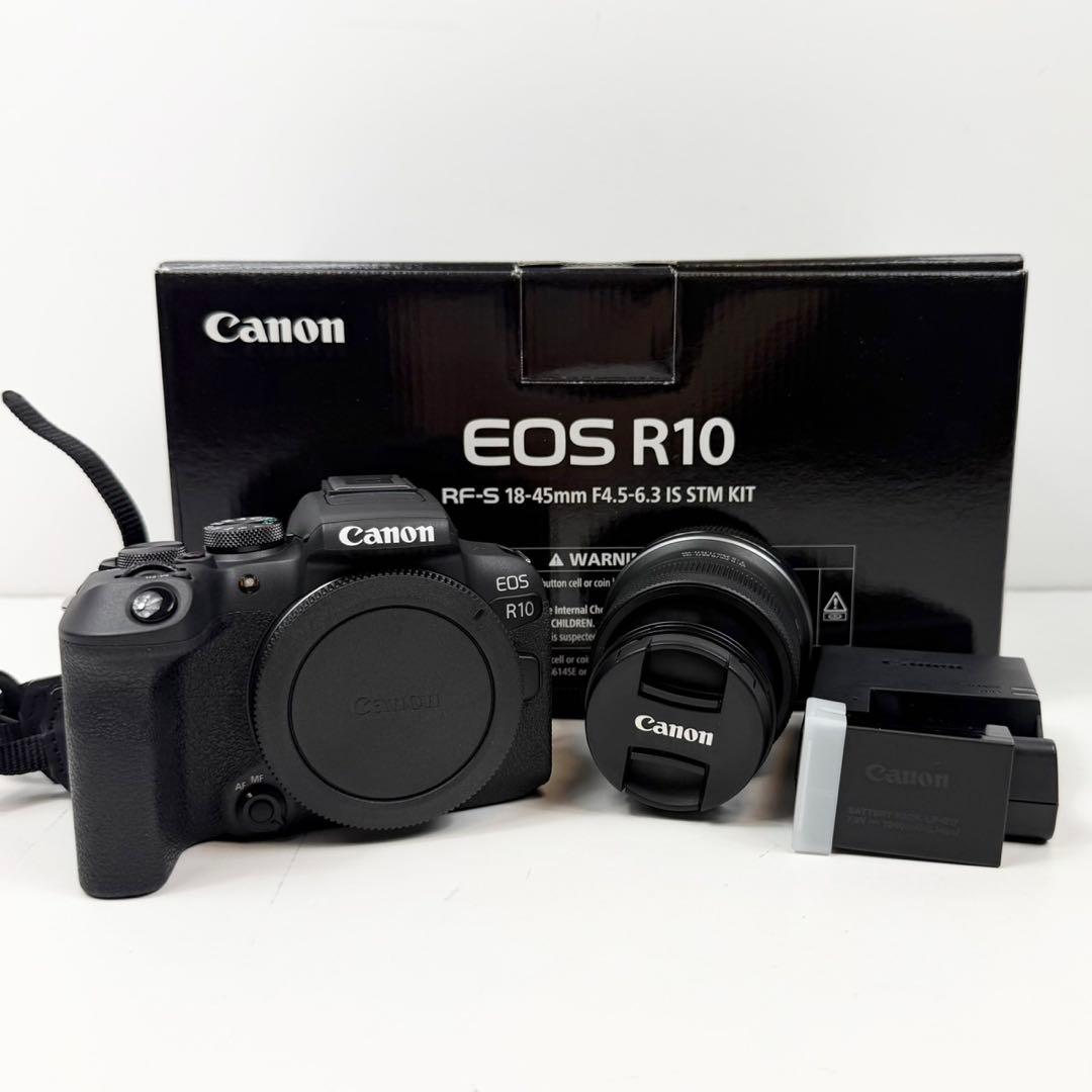 美品 Canon EOS R10 RF-S 18-45mm F4.5-6.3