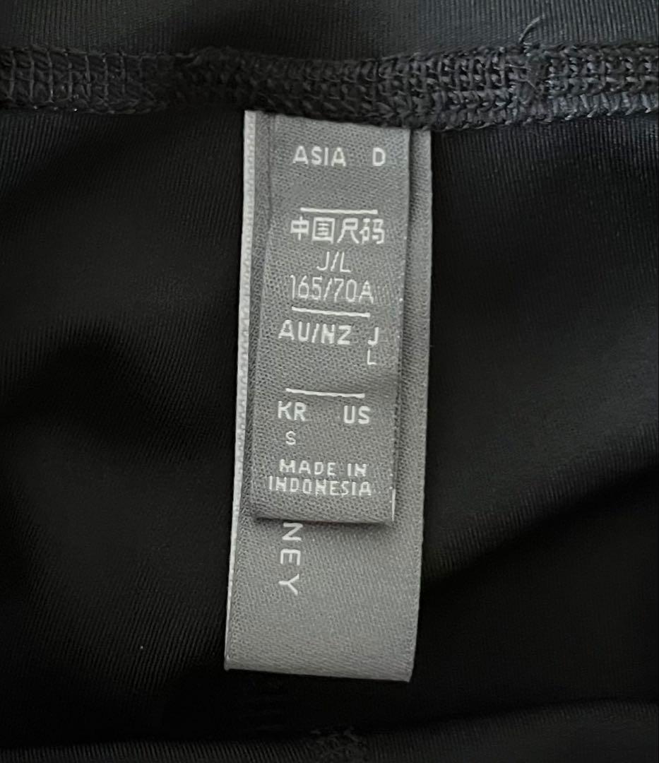 【未使用級】アディダス×ステラマッカートニー トレーニングタイツ 黒レギンス L