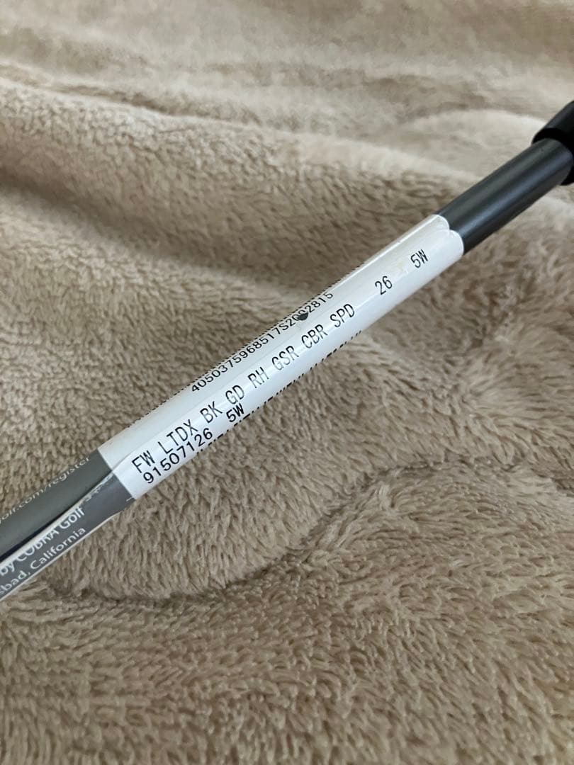 【美品】Cobra King LTDx フェアウェイウッド 18.5度× SR