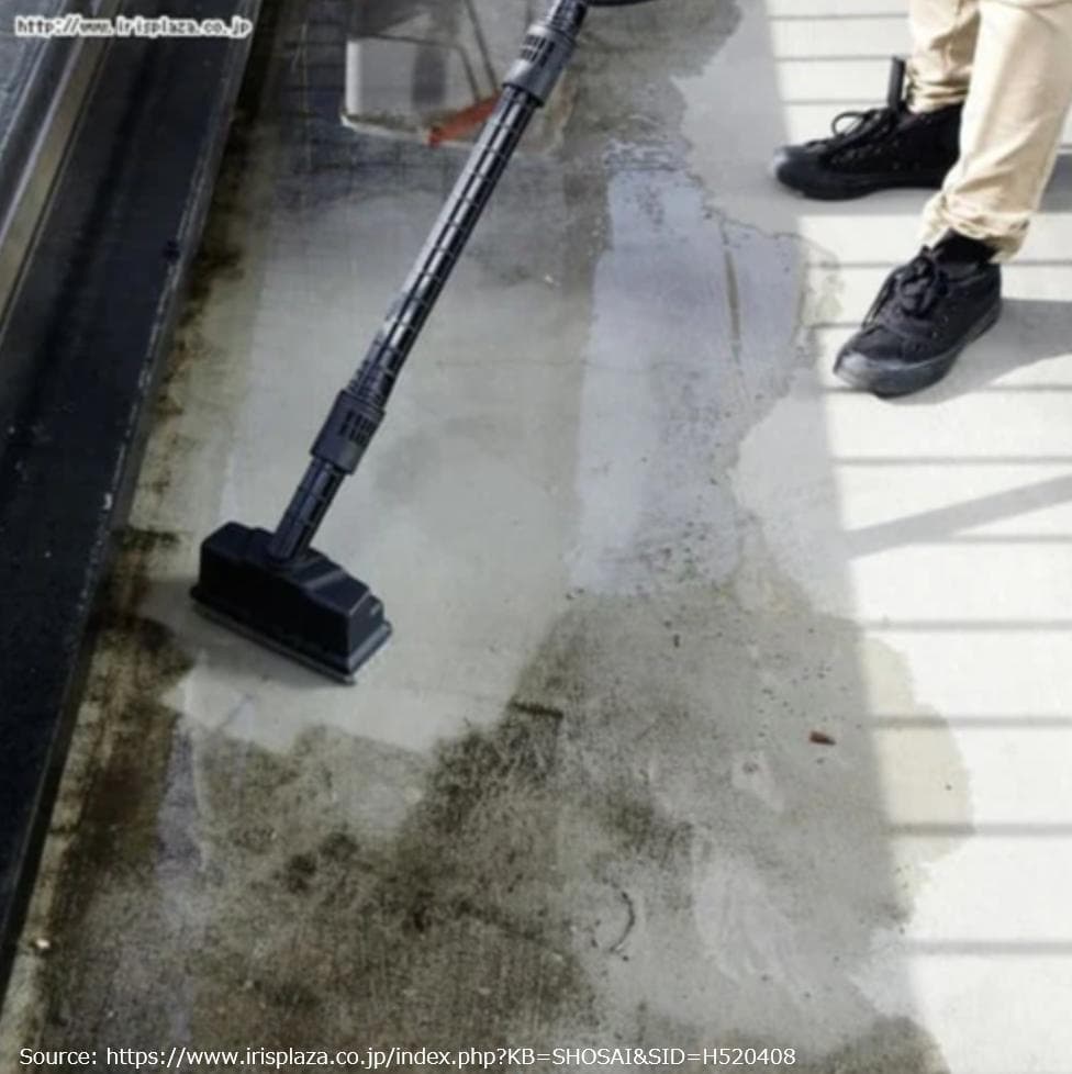 【専用デッキブラシ付】タンク式高圧洗浄機 アイリスオーヤマ SBT-512N