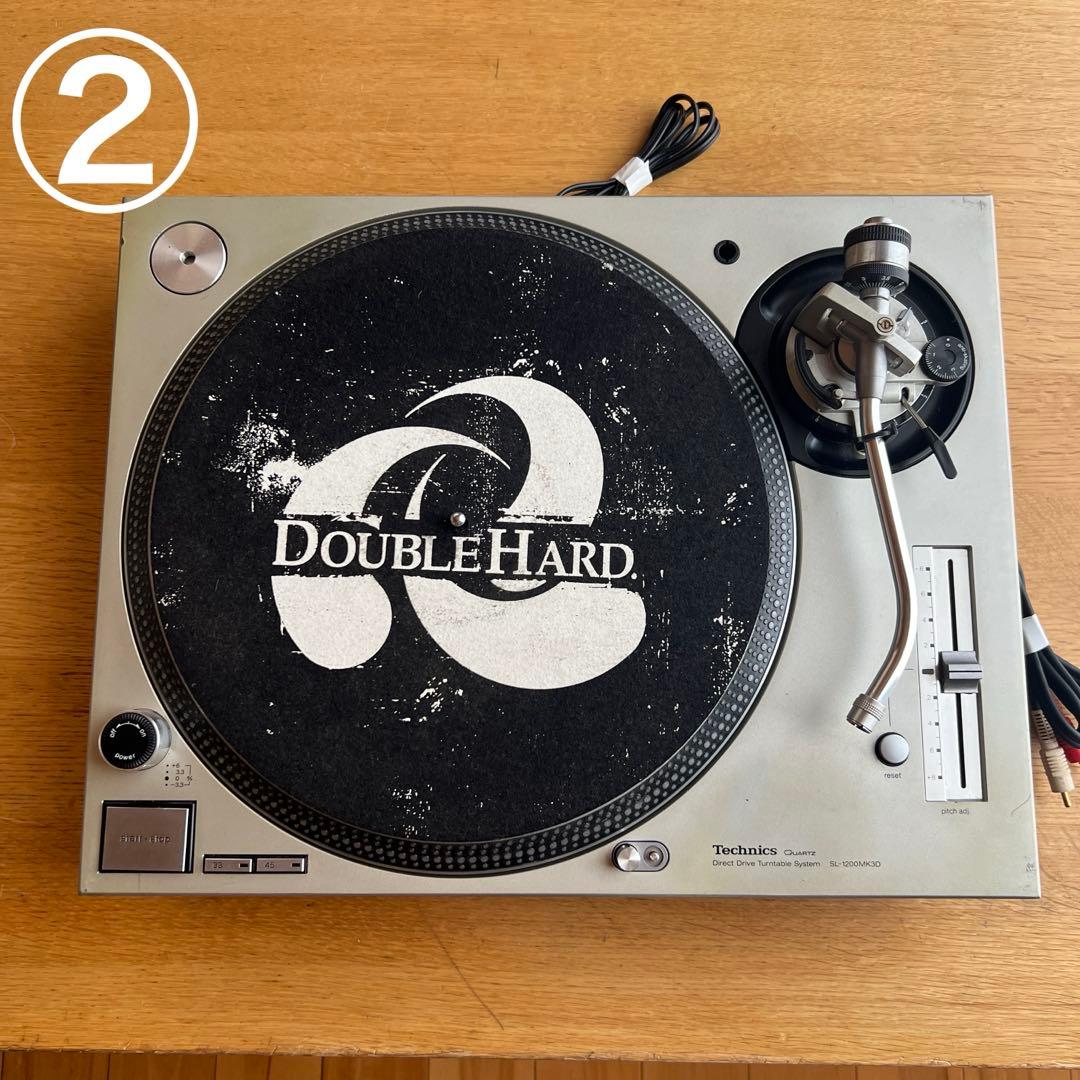 Technics SL-1200MK3D レコードプレヤー 2台セット