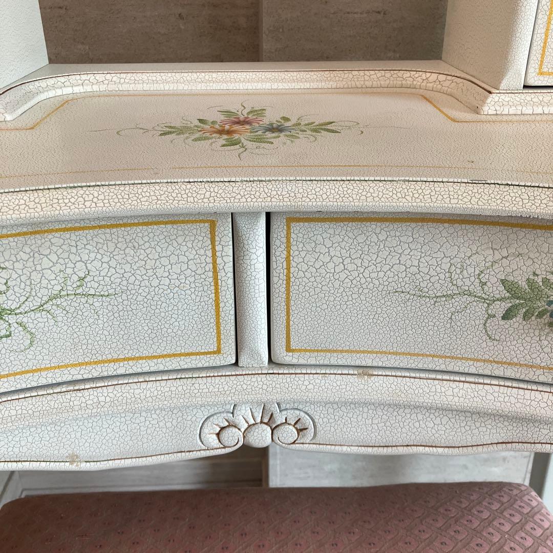 ☆ロココ調姫アンティークドレッサー 椅子付き☆