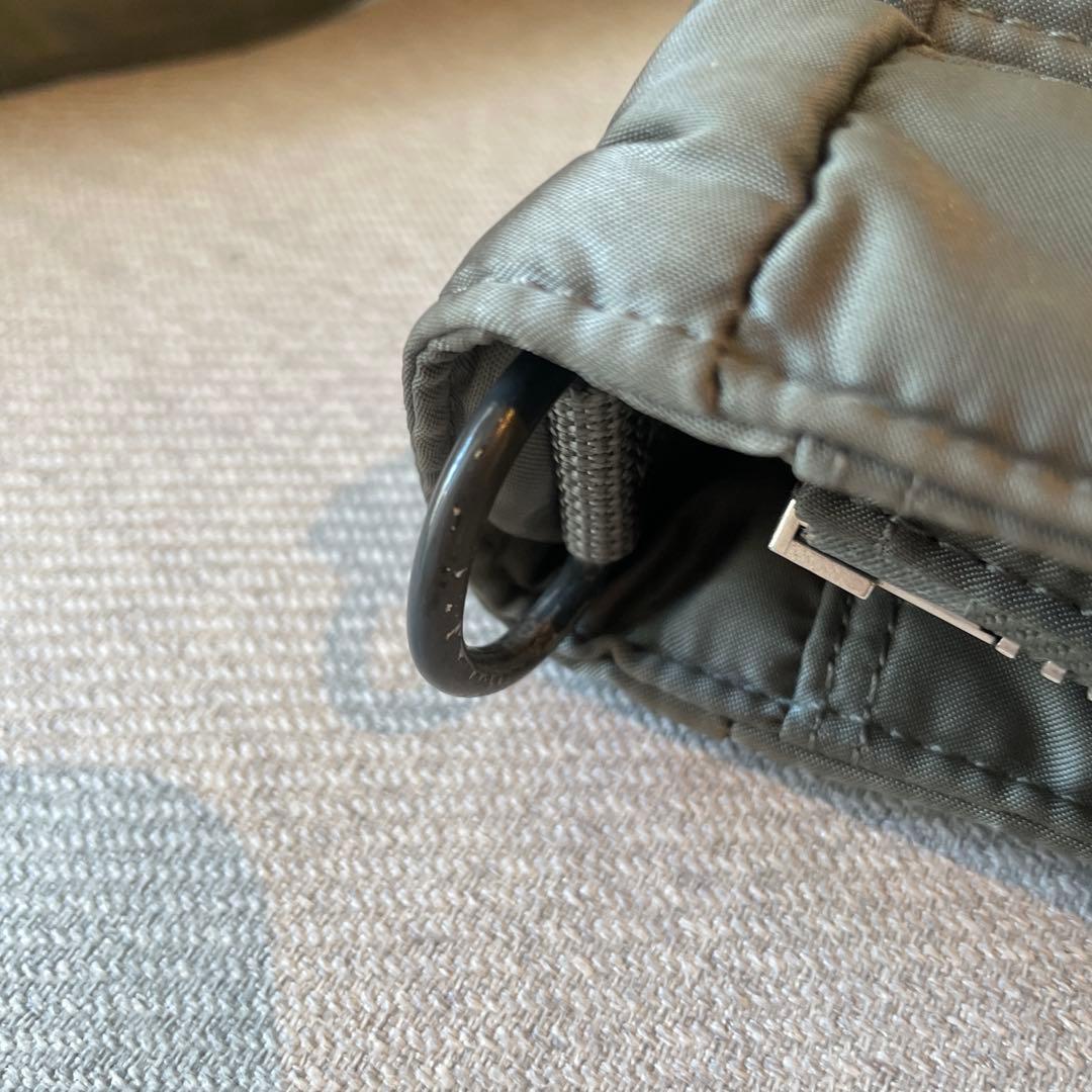 廃盤品 ポーター タンカー 2WAYブリーフトートバック シルバーグレー