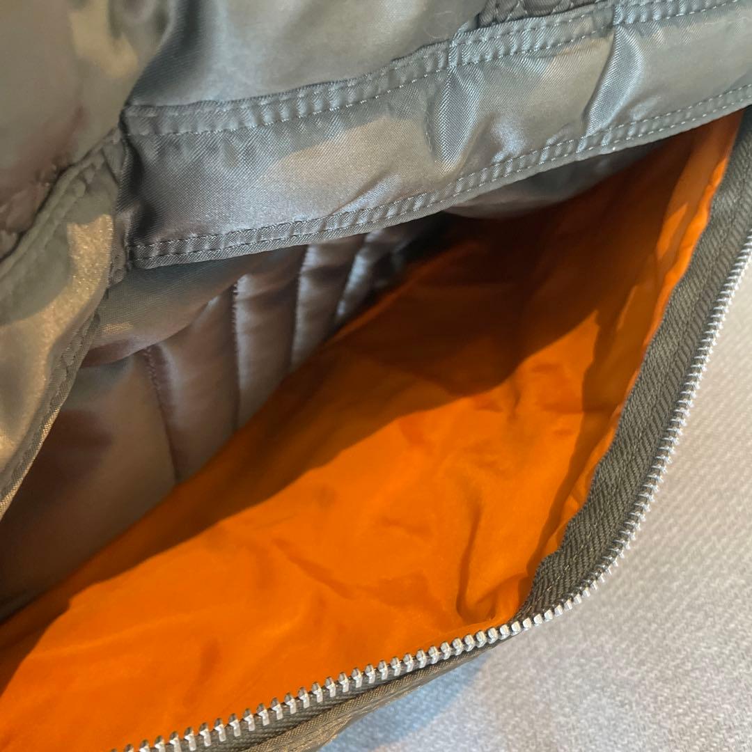 廃盤品 ポーター タンカー 2WAYブリーフトートバック シルバーグレー