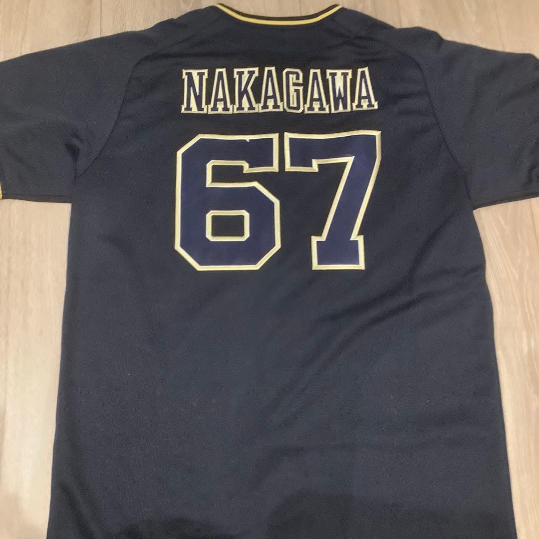 オリックスバファローズ　中川圭太　ビジターユニフォーム　Oサイズ　未使用