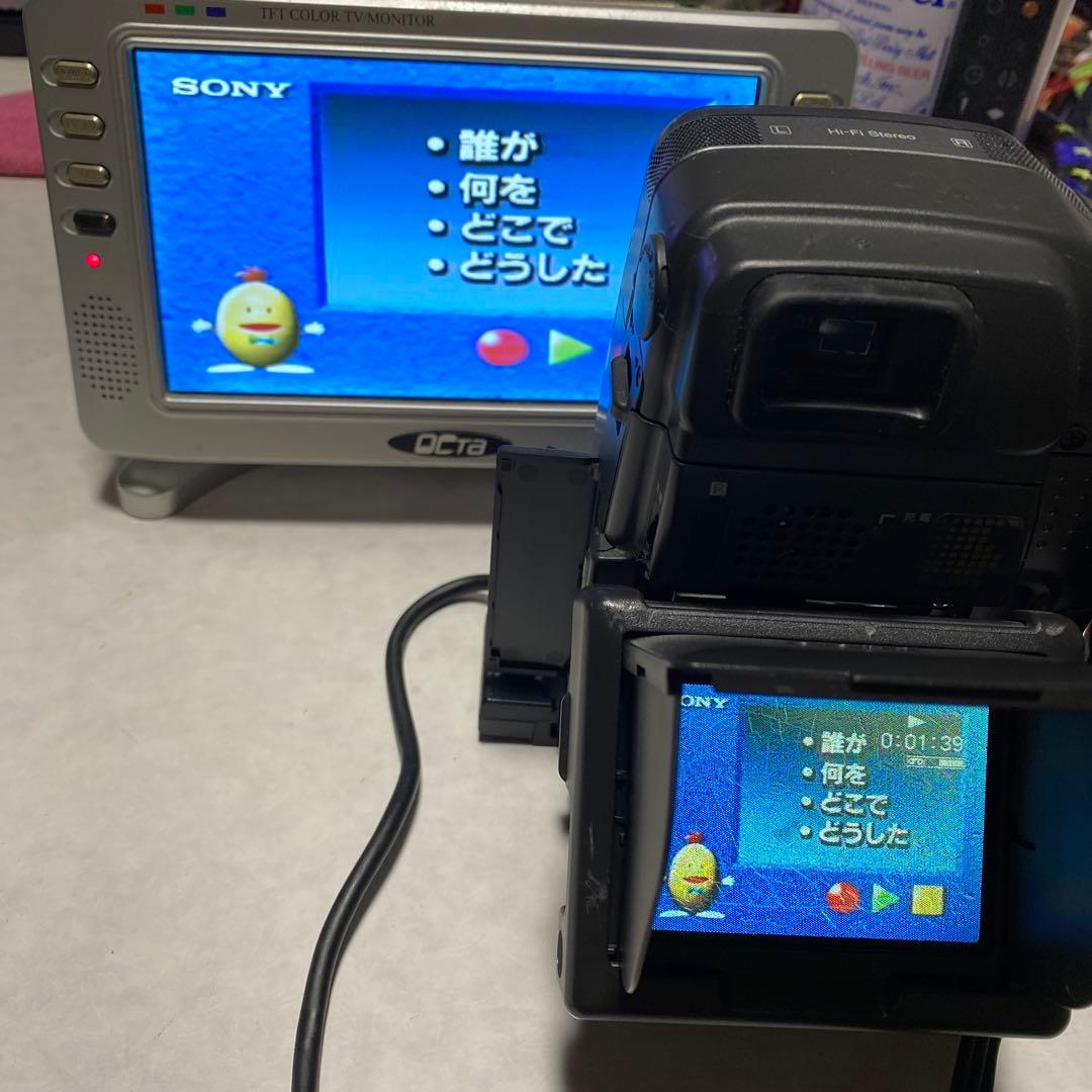 SONY VideoHi8 ビデオカメラ　CCD-SC7 ③